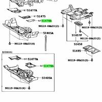 Деталь toyota 5147860080