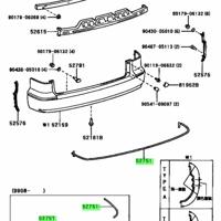 Деталь toyota 5275133010