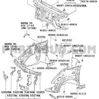 Деталь toyota 5302828010