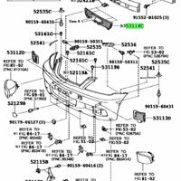 Деталь toyota 5311430051