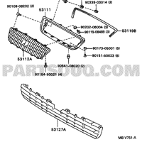 Деталь toyota 5311930110