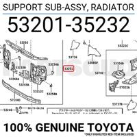 Деталь toyota 5320135232