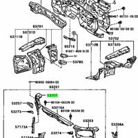 Деталь toyota 5320253900