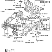 Деталь toyota 5320328010