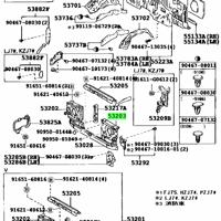 Деталь toyota 5320360041