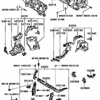 Деталь toyota 5320844020