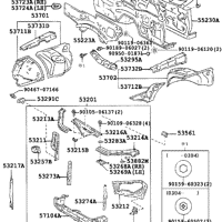 Деталь toyota 5321130280