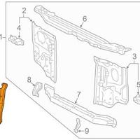 Деталь toyota 5321735020