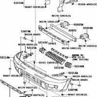 Деталь toyota 5327335070