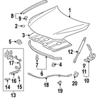 Деталь toyota 5338106040