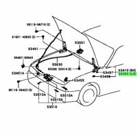 Деталь toyota 5342012210