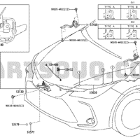 Деталь toyota 5351002840