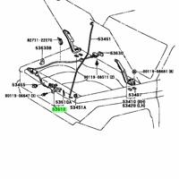 Деталь toyota 5351060041