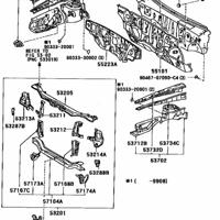 Деталь toyota 5370120740