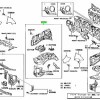 Деталь toyota 5370160740