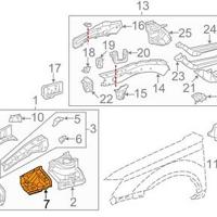 Деталь toyota 5371207020