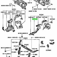 Деталь toyota 5371244030