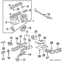 Деталь toyota 5371248020