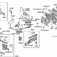 Деталь toyota 5373160040