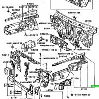 Деталь toyota 5373232020