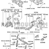 Деталь toyota 5373244030