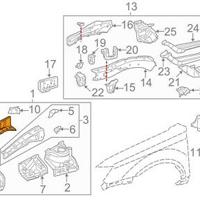 Деталь toyota 5373307020