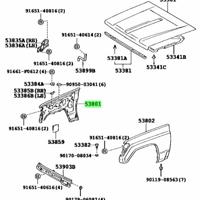 Деталь toyota 5380160401