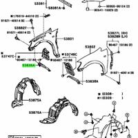 Деталь toyota 5383544010