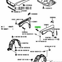 Деталь toyota 5383632020