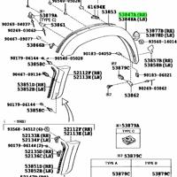 Деталь toyota 5384735900