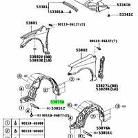 Деталь toyota 5387512310