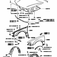 Деталь toyota 5387533020