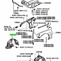 Деталь toyota 5387553080