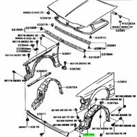 Деталь toyota 5387620230