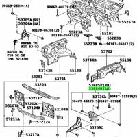 Деталь toyota 5388635010