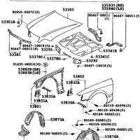 Деталь toyota 5389622050