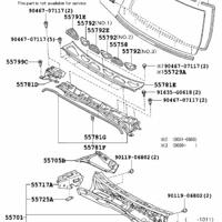 Деталь toyota 5610135071