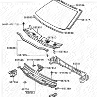 Деталь toyota 5611148080