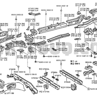 Деталь toyota 5703144010