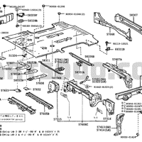 Деталь toyota 5704828051