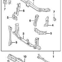 Деталь toyota 5710448010