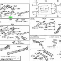 Деталь toyota 5711130092
