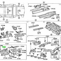 Деталь toyota 5711252010