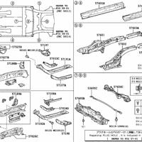 Деталь toyota 5711302070