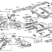 Деталь toyota 5719148010