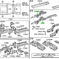 Деталь toyota 5760112965