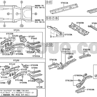 Деталь toyota 5761206906