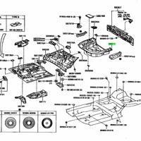 Деталь toyota 5831106010