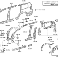 Деталь toyota 6016160800