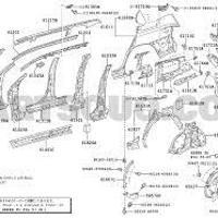 Деталь toyota 6102348020